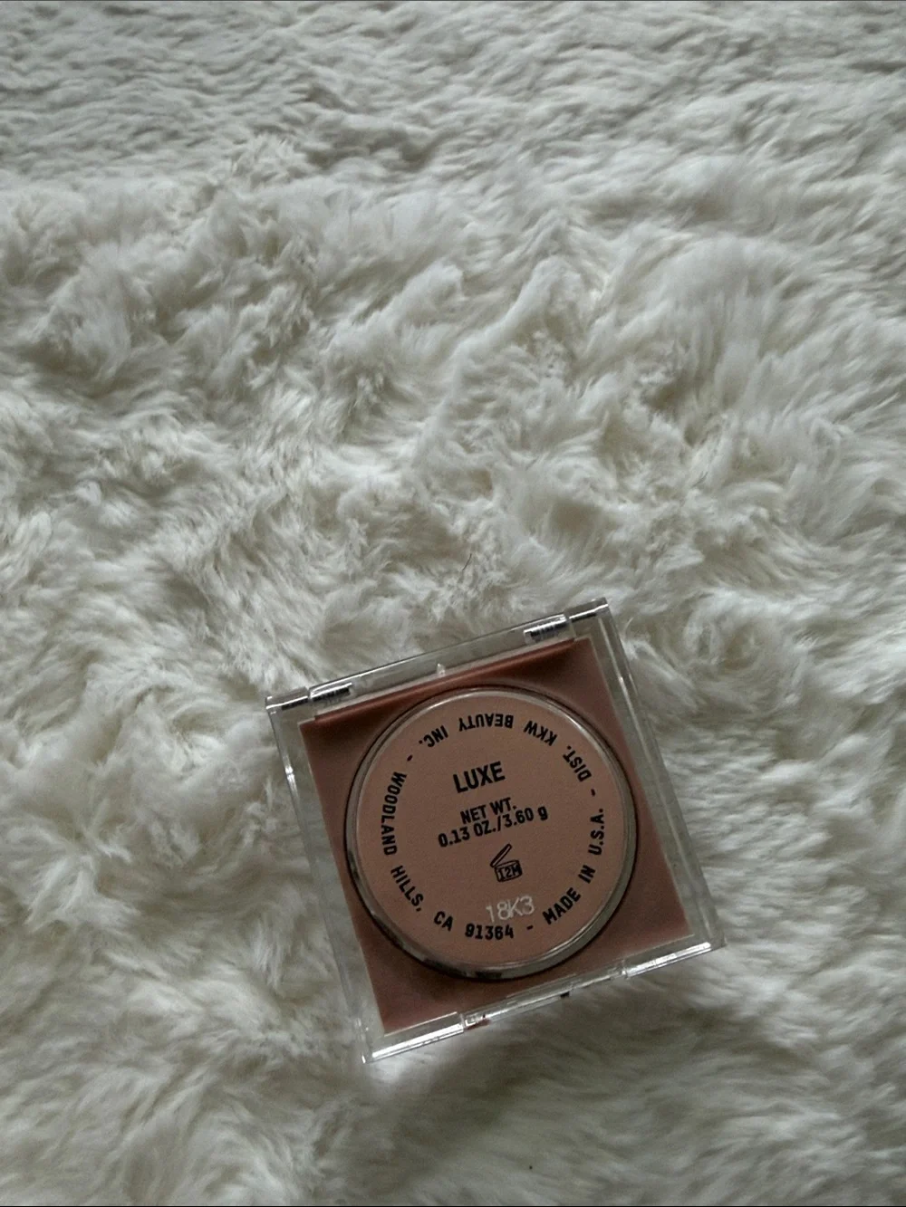 Kkw beauty Luxe Blush makeup Kim kardashian